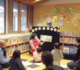 夜久野分館のおはなしのへや