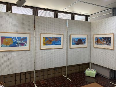 原画展の様子